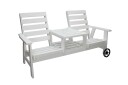 Utebenk KIngdom 177 cm Hvit