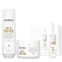 Goldwell Rich Repair Intensive Hårserum Gavesett 12 x 18 ml - Fargebevarende og Fuktighetsgivende