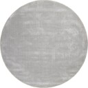 Rundt teppe   Recycled PET with viscose look grå Størrelse: Ø 160 cm