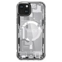 Spigen Ultra Hybrid MagFit etui til iPhone 15 Plus - Gjennomsiktig Hvit