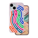 TFO DIY Snake Deksel til iPhone 14 Rosa