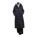 Ecoalf Dame Frakker Svart M,