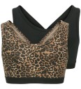 KIDS ONLY   Bh topp kogLola Reversible Logo Top Acc   Svart