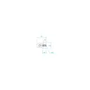 Prolyte Ccs6-602 Halvkobling 19mm Space, M12 Gjenger,
