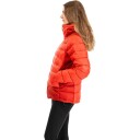 Bergans Vaagaa Allround Down Jacket Dame Peachy Red/Crimson Red S