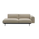 Muuto In Situ 2 seters modulsofa Konfig 2   Ecriture240/Svart