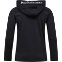 Peak Performance Junior's Rider Essentials Zip Jacket Black/black/ 160