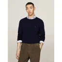 Tommy Hilfiger Lambswool Crew Neck - Navy - S
