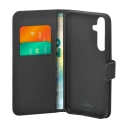Puro Samsung Galaxy S24 FE Wallet Stand Eco Leath 2IN1 lommeboketui Svart