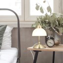 Bordlampe berøringsfunksjon glassskjerm