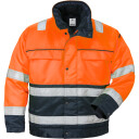 Fristads Vinterjacka 444 Pp, Klass 3 Varsel Orange/marinblå Xs
