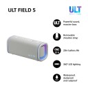 Sony ULT Field 5 Trådløs Høyttaler Hvit - Vanntett Bluetooth
