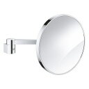 Grohe SELECTION kosmetikkspeil 224 mm svingarm 7x forstørrelse glass/rot