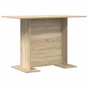  Spisebord Sonoma Eik 110x60x75 cm Konstruert tre
