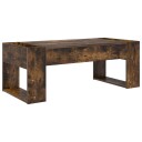  Kaffebord Røkt eik 110 x 50 x 41 cm Konstruert tre
