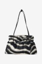 Gina Tricot - Skulderveske Zebra shoulder bag - Flerfarget
