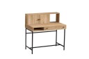 Teyric Skrivebord 60x100 cm   Eik/Sort
