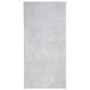 Teppe HUARTE kort luv mykt og vaskbart grå 100x200 cm