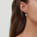 JULIE SANDLAU Ocean Earrings   Gold/White |Vit |One Size