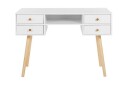 Skrivebord 110 x 55 cm Hvit LEVIN   Hvit