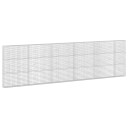 vidaXL Gabion med 3,5 mm Tråd og 5x5 cm Nett 550x20x150 cm