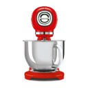 Smeg 50's Style Kjøkkenmaskin 800W Rød SMF03RDEU med 4,8 L Skål