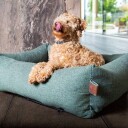 Fantail Snug Hundeseng Basket Grønn 70x55 cm
