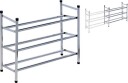 Uttrekkbar skoholder H50 - fra 61 til 115 cm - 3 etasjer