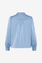 ICHI   Bluse Ihletta Thin Ls   Blå