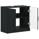 vidaXL Baderomsvaskeskap UTRECHT Svart 59,5 x 31,5 x 59 cm