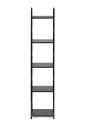Moderne trebokhylle med metallramme LOFT 5 hyller