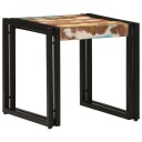  Kaffebord Flerfarget 40x50x38 cm Solid Tre Gjenvunnet