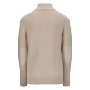 Tufte Wear Robin Low Half Zip Ullgenser Herre 176 Chateau Gray Melange M