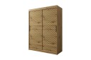 Garderobe 150   Svart|Natur