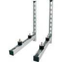 Varmgalvanisert brakettsett med vibrasjonsdemper for varmepumper ≤ 130 kg