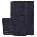 Mandala Series Samsung Galaxy A50 Lommebok-deksel Svart