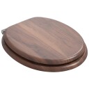  Myk lukking toalettsete Brun 44 x 38 cm MDF plater