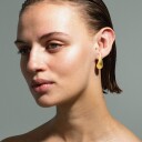 Jane Koenig Mega Orbis Drop Stud Gold ONE SIZE