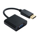 Eletra Dp 1,1 M   VGA F 0,2M kabel svart