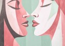 Abstract Intimacy Plakat Plakat / 21x30cm