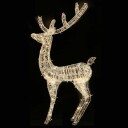 vidaXL Julereinsdyr akryl 250 LED 180 cm varmhvit