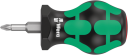 Wera 350 Stubby Stjerneskrutrekker PH1 25mm med Kraftform-grep