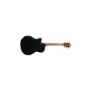 Lag Guitars T118ABCE-BLK Auditorium Bevel Cutaway Electro Black Spec. Ed.