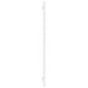 vidaXL Veggmontert sengegavl hvit 166x3x91,5 cm heltre furu