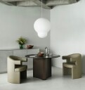 Normann Copenhagen Burra Spisestol Ultra Skinn Grå 41585