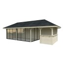 Hagestue Palmako Bianca 24,9 m2 Sett 219 Slide