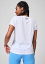 Casall Soft Texture Tee White 42