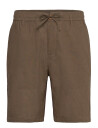 Anerkjendt Aklt James Cot/Linen Ela Shorts - Brown - XL