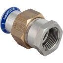 22mm x 1" unionsmuffe/muffe Mapress RF/messing
