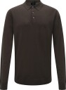 Hackett London Merino Silk Ls Polo   VINTAGE GREEN   XXL